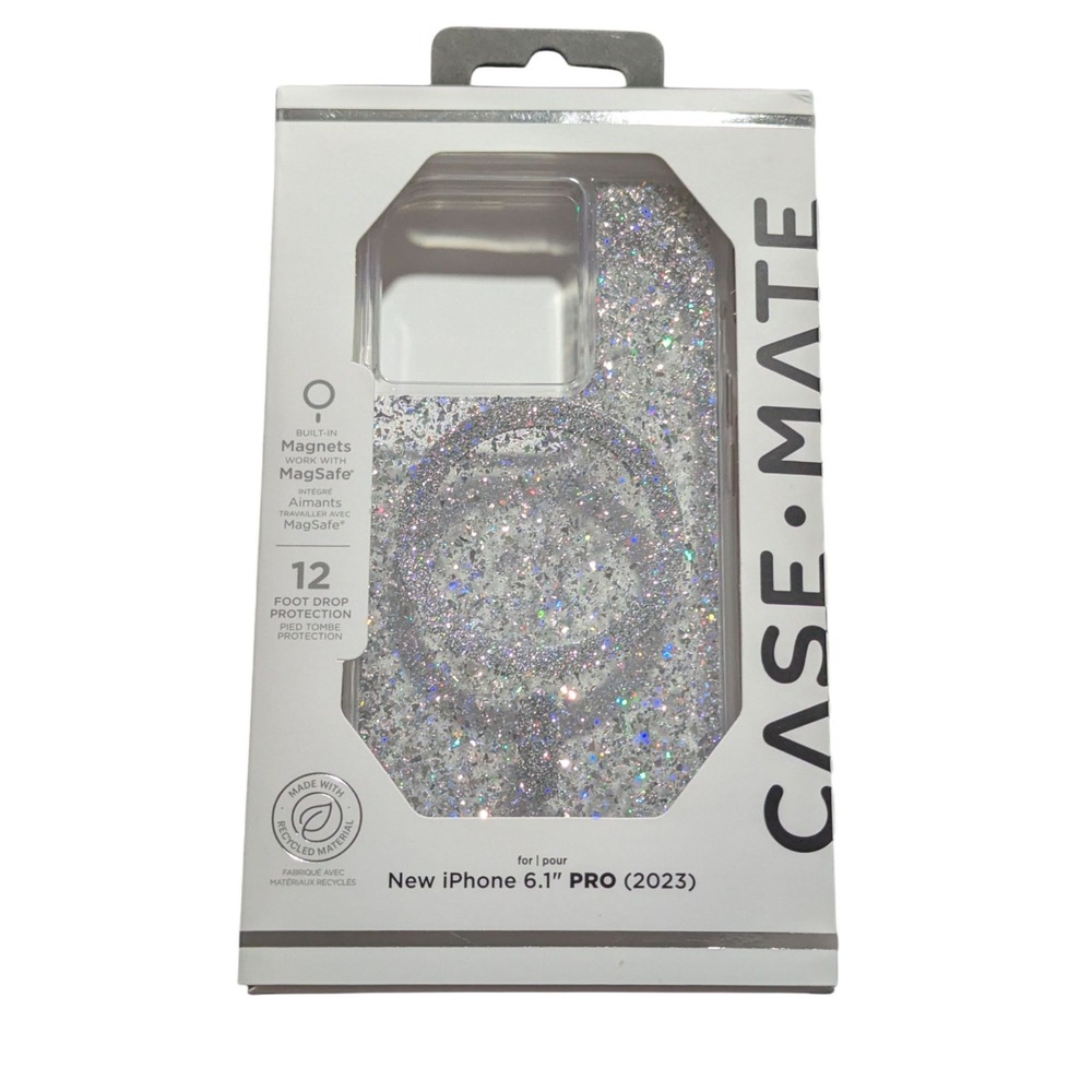 P4. Case-Mate Twinkle Disco with MagSafe Case‎ For Apple iPhone 15 Pro (6.1 Pro)